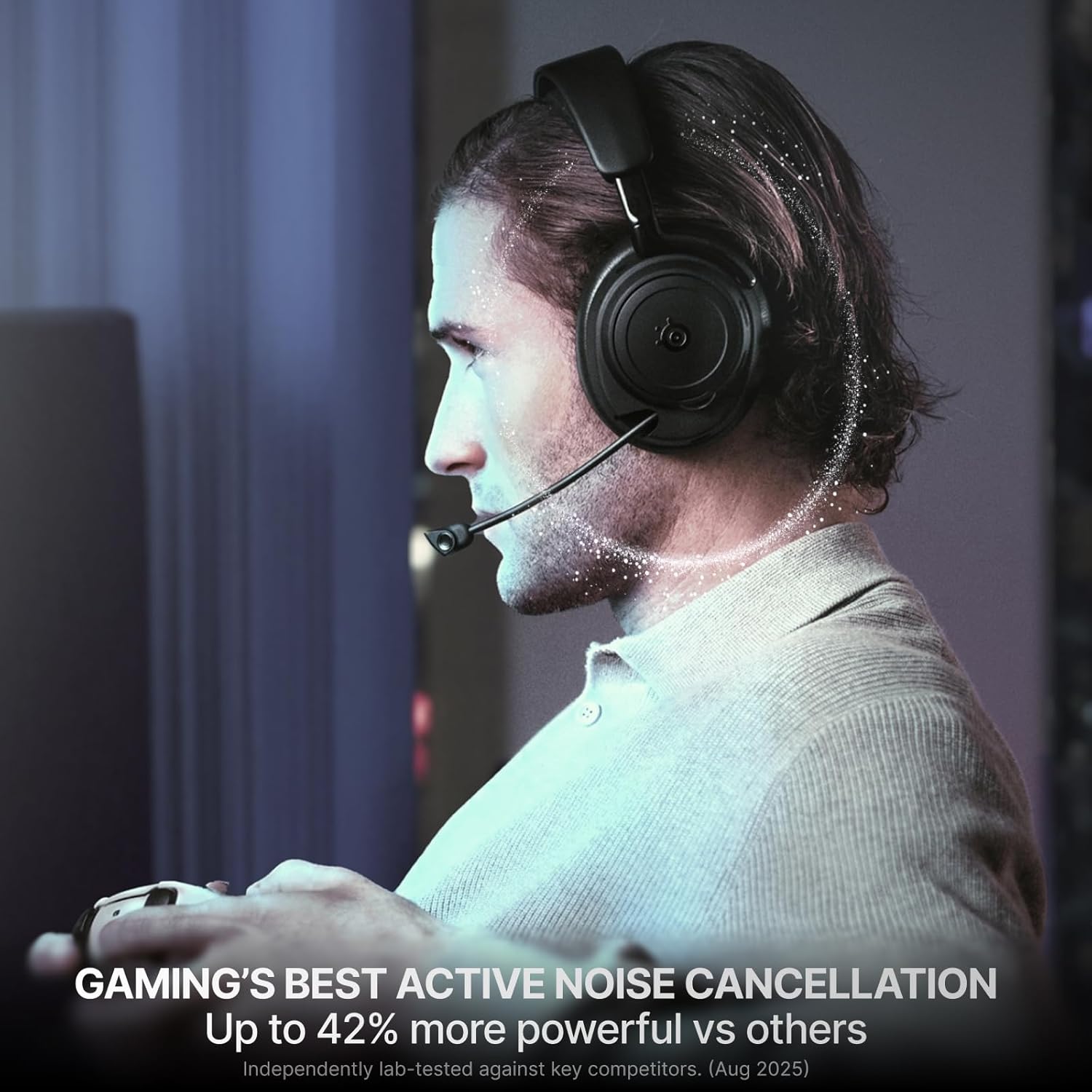 Buy SteelSeries,SteelSeries Arctis Nova Elite Wireless Gaming Headset – Sage & Gold | Hi-Res 96kHz/24-bit Audio, ANC, Multi-Platform Support - Gadcet UK | UK | London | Scotland | Wales| Near Me | Cheap | Pay In 3 | Headphones & Headsets
